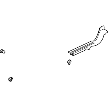 Cadillac 25751899 Sill Cover