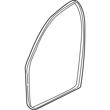 2002 Cadillac DeVille Weather Strip - 89022837