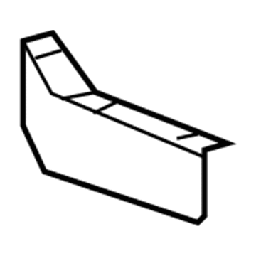 Chevy Underbody Splash Shield - 23469132