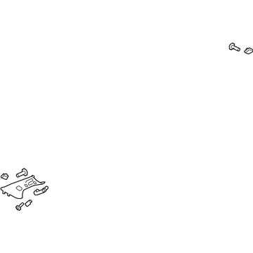 GM 22852917 Windshield Pillar Trim, Passenger Side GM 22852917 Windshield Pillar Trim, Passenger Side