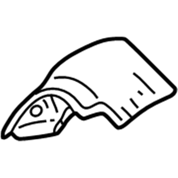 Pontiac Exhaust Heat Shield - 10198394