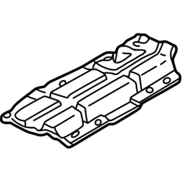 2000 Pontiac Firebird Exhaust Heat Shield - 10239715