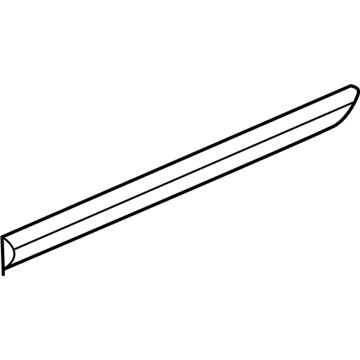 Chevy Malibu Door Moldings - 19120377