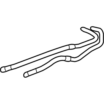 2008 Cadillac STS Cooling Hose - 25770408