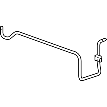 2007 Cadillac STS Coolant Pipe - 19129768