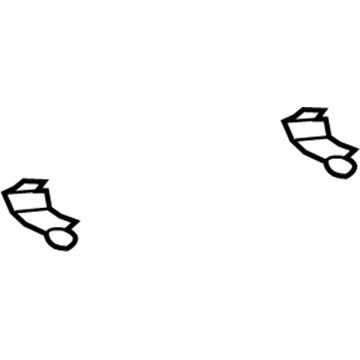 GM 22859678 Window Trim Cap, Black, Rear Upper GM 22859678 Window Trim Cap, Black, Rear Upper