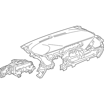 GM 42570714 Instrument Panel