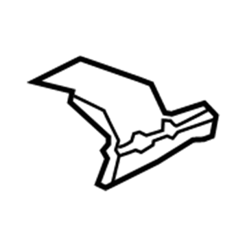 GM 22886819 Stop Bracket, Front Driver Side GM 22886819 Stop Bracket, Front Driver Side