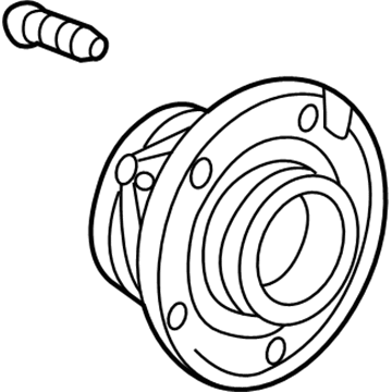 Cadillac 13552402 Hub Assembly