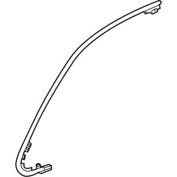 Chevy Silverado 1500 LTD Door Moldings - 84837703