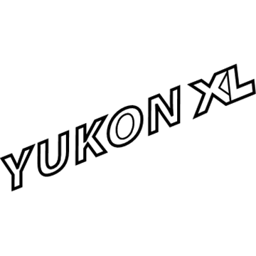 GMC 15825689 Nameplate