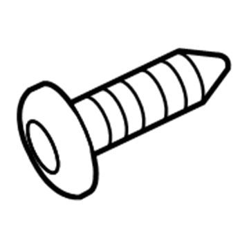 Pontiac 11504661 Fog Lamp Assembly Screw