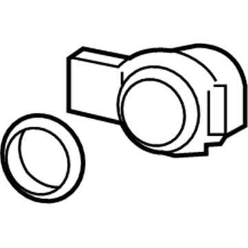 Buick Lucerne Parking Assist Distance Sensor - 25905389