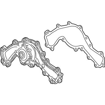 Buick LaCrosse Water Pump - 12707180