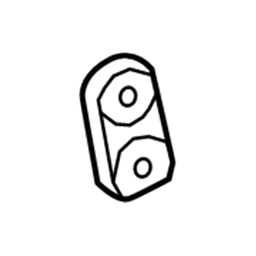 GM 20878557 Wedge, Rear GM 20878557 Wedge, Rear