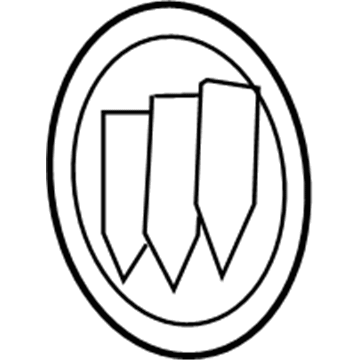 Buick 25759434 Emblem