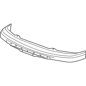 GM 19209326 Bumper, Front
