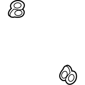 Buick 12626102 Feed Line Gasket