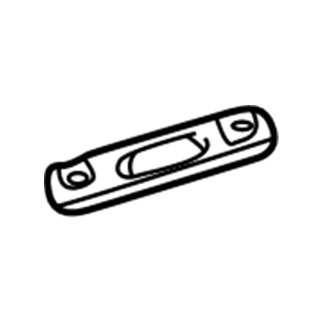 GM 90440486 Assist Strap Cover, Oak GM 90440486 Assist Strap Cover, Oak