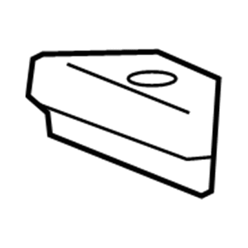 Chevy 84109393 Hold Down