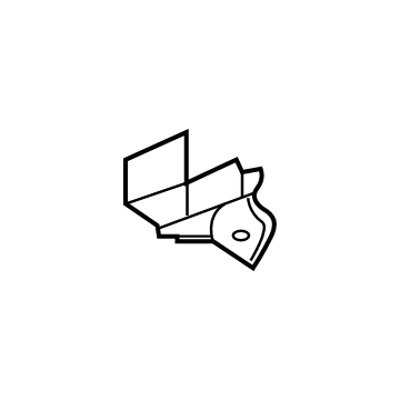 GM 12771712 Rear Reinforcement GM 12771712 Rear Reinforcement