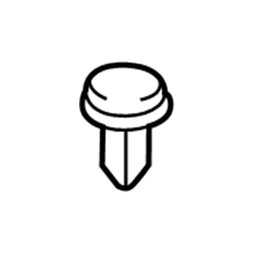 Buick 11547574 Package Tray Trim Lower Clip