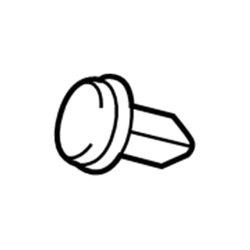 Buick 11547574 Package Tray Trim Upper Clip