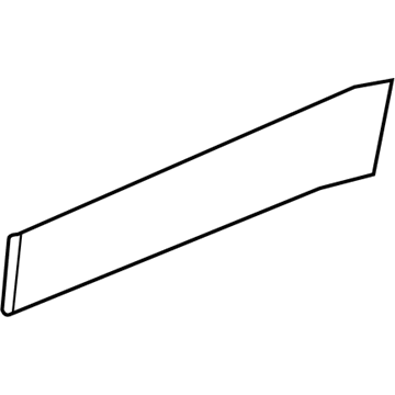 Cadillac SRX Door Moldings - 88980488