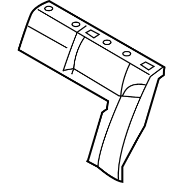 Saturn Astra Seat Cushion Pad - 13204032