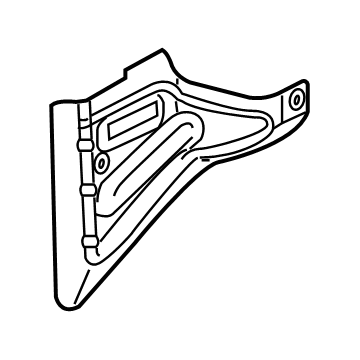 GM 13376937 Outer Support, Driver Side GM 13376937 Outer Support, Driver Side