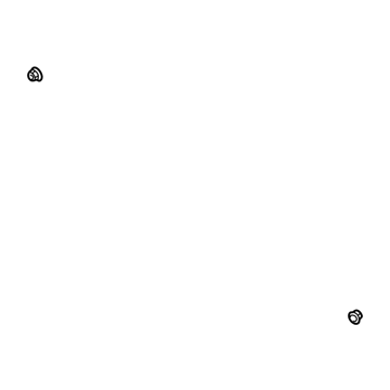 Cadillac 11516382 Stabilizer Link Nut