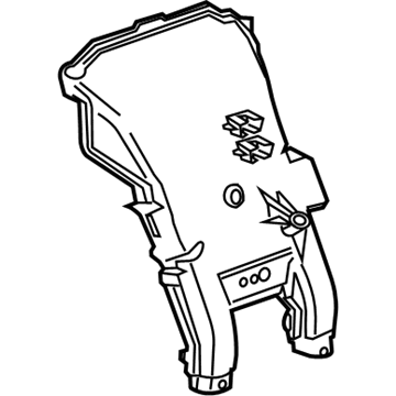 Buick 13283806 Air Outlet Case