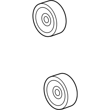 Chevy 12563097 Idler Pulley