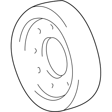 Pontiac Water Pump Pulley - 88969593