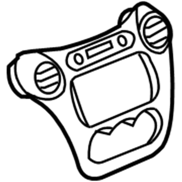 Saturn 15807624 Center Bezel