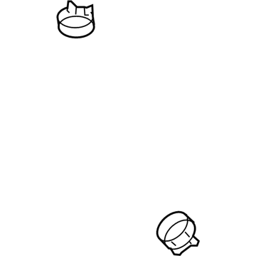 Pontiac 90572598 Lower Hose Clamp