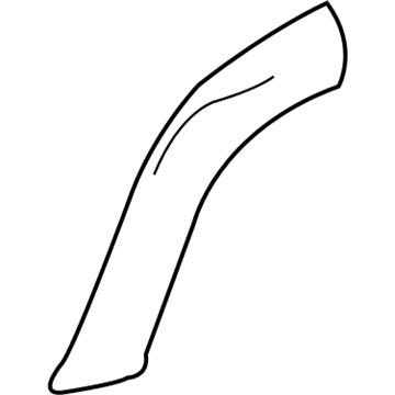 GM 19210375 Rear Molding, Lower Driver Side GM 19210375 Rear Molding, Lower Driver Side