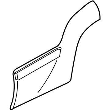 Chevy Trailblazer Door Moldings - 15163371