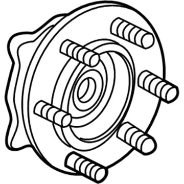 Hummer Wheel Hub - 19419501
