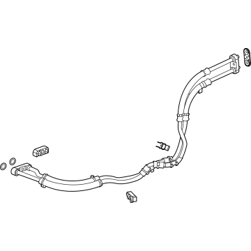 Cadillac Automatic Transmission Oil Cooler Line - 84011932