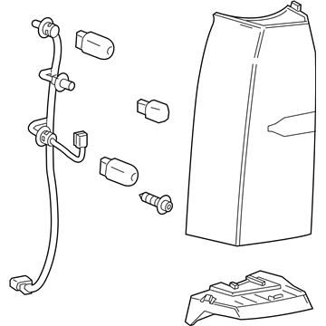 Chevy Suburban Tail Light - 84467059