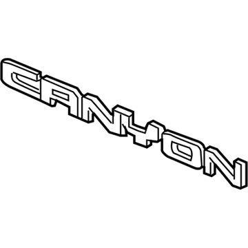 GMC 10355873 Nameplate