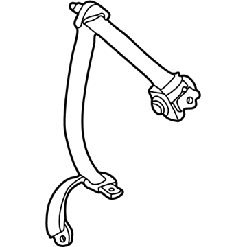 2004 Pontiac Vibe Seat Belt - 88972269