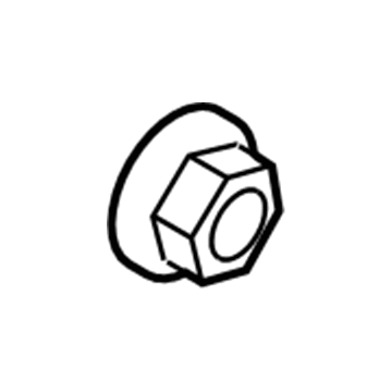 Cadillac 11611687 Axle Nut
