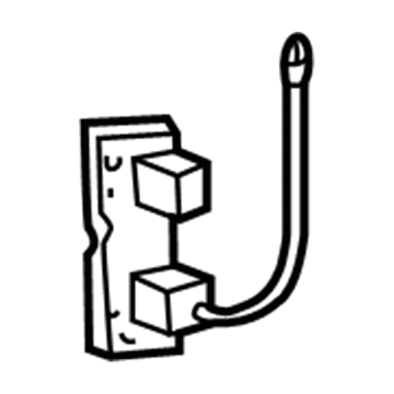 2001 Chevy Tahoe Door Handle - 15748667