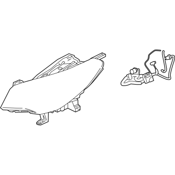 Buick Enclave Headlight - 19433923