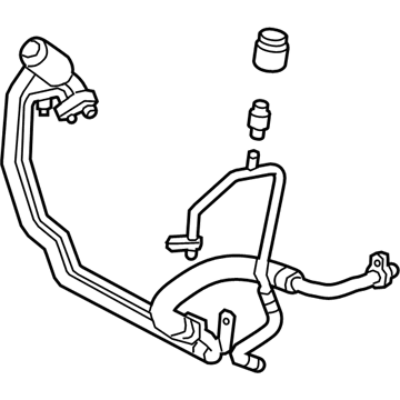 Chevy Caprice A/C Hose - 92265956