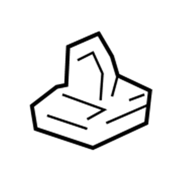 Pontiac 15221959 Rocker Molding Retainer