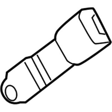 2009 Saturn Vue Seat Belt - 19179438