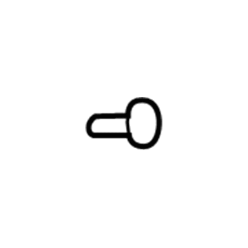 GMC 11611736 Fuel Door Rivet